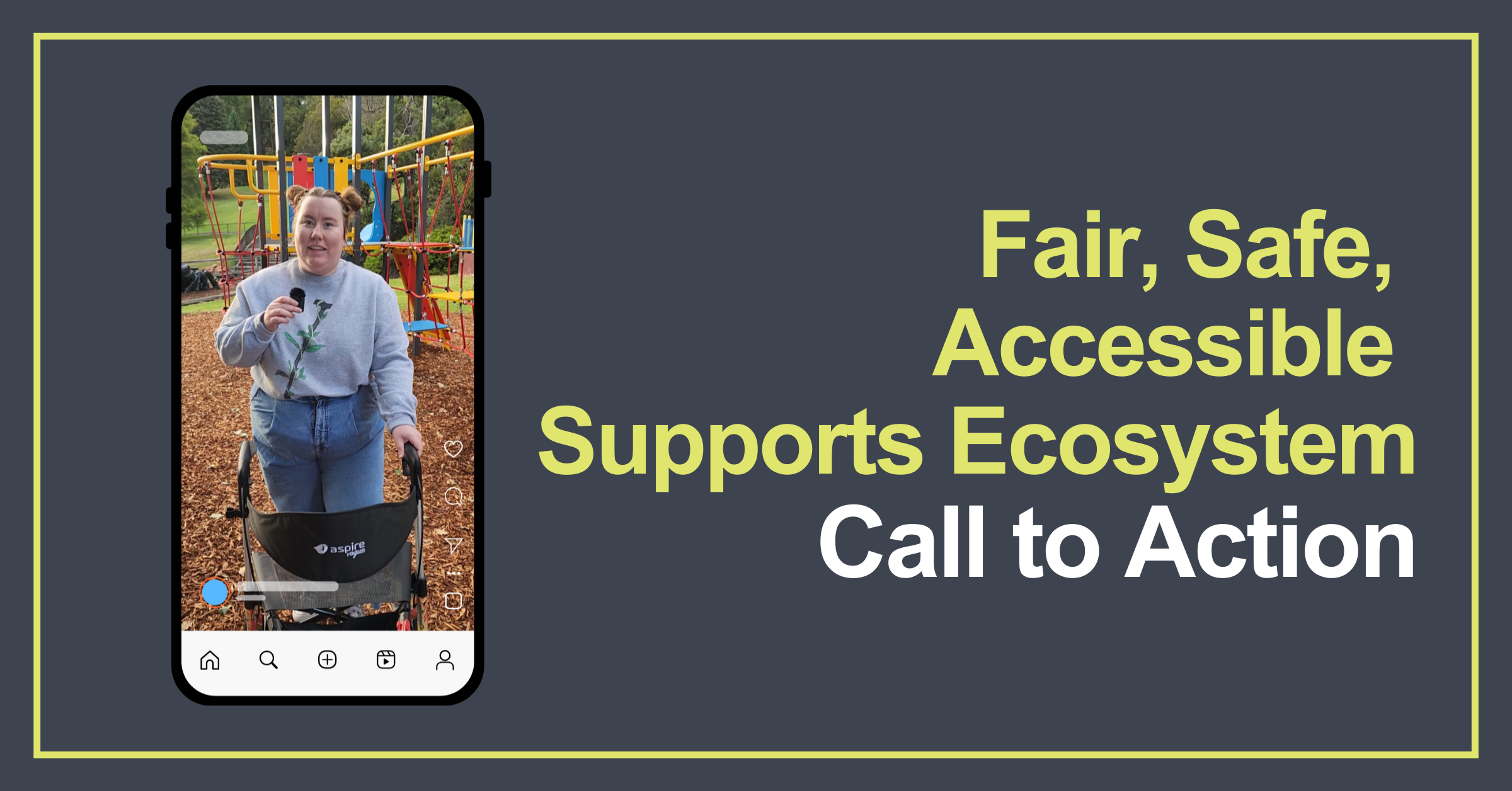 Fair, Safe, Accessible Supports Ecosystem Call to Action
