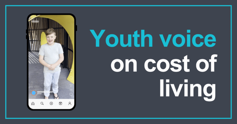 Youth voice on cost of living